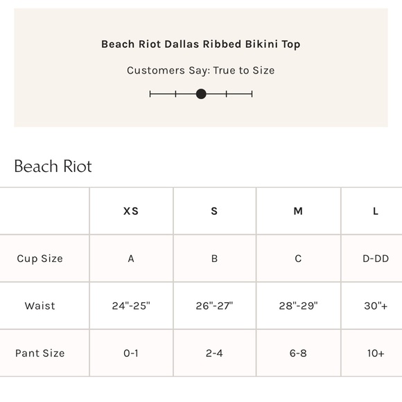 Beach Riot Blush Pink Ribbed Bikini Set- Size Small - Picture 5 of 7